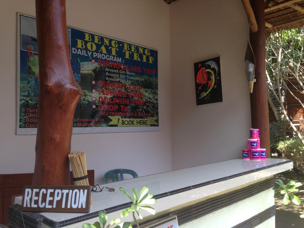 Gili Garden Bungalow Gili Meno Exteriör bild